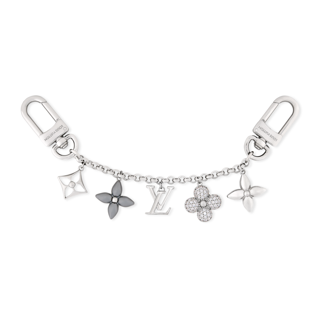 Louis Vuitton ストラップ シルバー Spring Street Strass Chain Bag Charm S00 - Women - Accessories